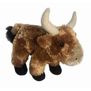 El Toro Oro -small plush Bull by Aurora -NWT